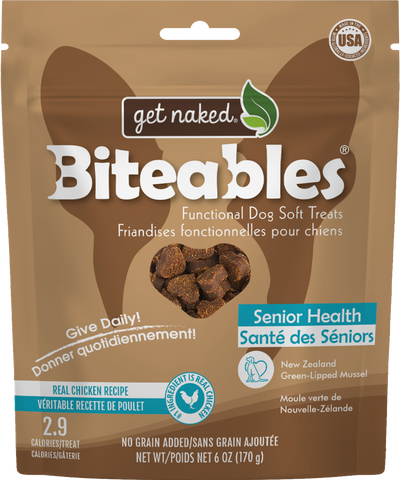 Get Naked® Biteables® Senior Health Functional Dog Soft Treats