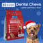 N-Bone® Holiday Chime Dental Chews Long-Lasting & Fun Limited Edition Salmon Flavor (6 Sticks)