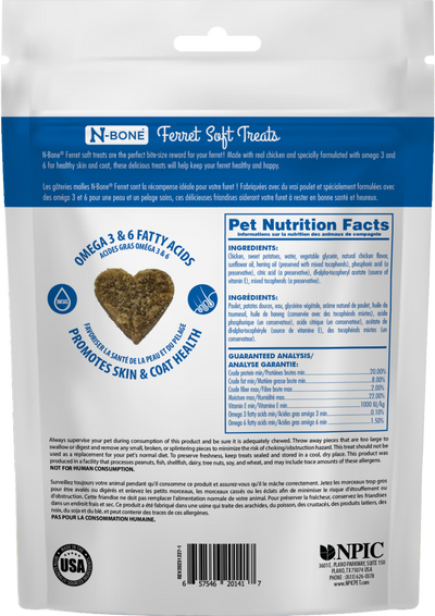 N-Bone® Ferret Soft Treats Chicken Flavor