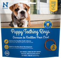 N-Bone® Puppy Teething Rings Chicken Flavor