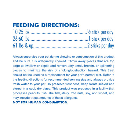 N-Bone Flossta Dual-Action Dental Chews Peanut Butter Flavor