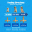 N-Bone® Quado® Interactive Dried Dog Chew Bone, Peanut Flavor - Natural, Edible, 100% Digestible Alternative to Plastic Chew Toys - Made in the USA