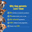 N-Bone® Quado® Interactive Dried Dog Chew Bone, Peanut Flavor - Natural, Edible, 100% Digestible Alternative to Plastic Chew Toys - Made in the USA