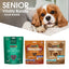 Get Naked® Senior Vitality Bundle –  Small Breeds, Senior Health Functional Dog Soft Treats + Joint Health Functional Dog Soft Treats + Weight Management Dog Dental Chew Sticks