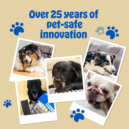 N-Bone® Mega-Bone  Long-Lasting Chew Cheeseburger Flavor 6 count