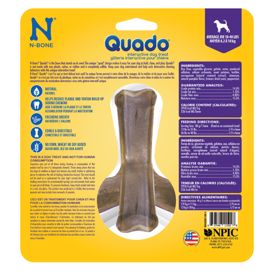 N-Bone® Quado® Interactive Bone Pumpkin Flavor