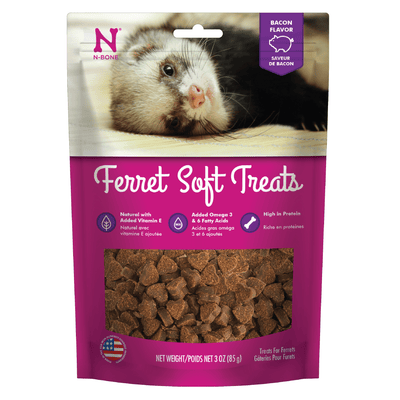 N-Bone® Ferret Soft Treats Bacon Flavor