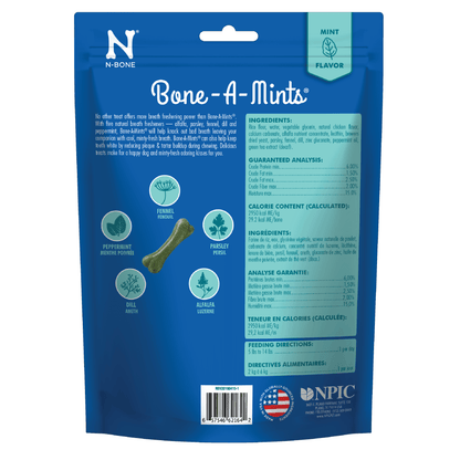 N-Bone® Bone-A-Mints® Mini Natural Dental Bones