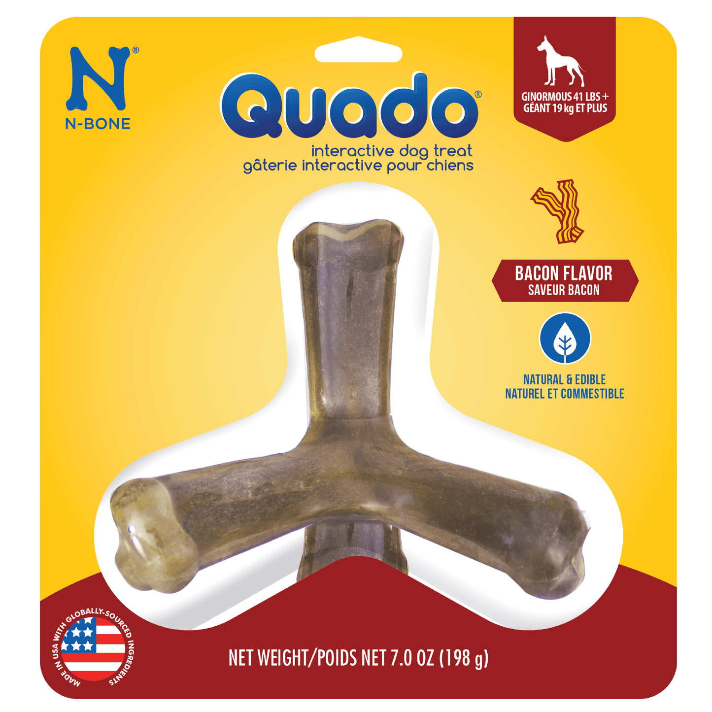 N-Bone® Quado® Interactive Bone Bacon Flavor