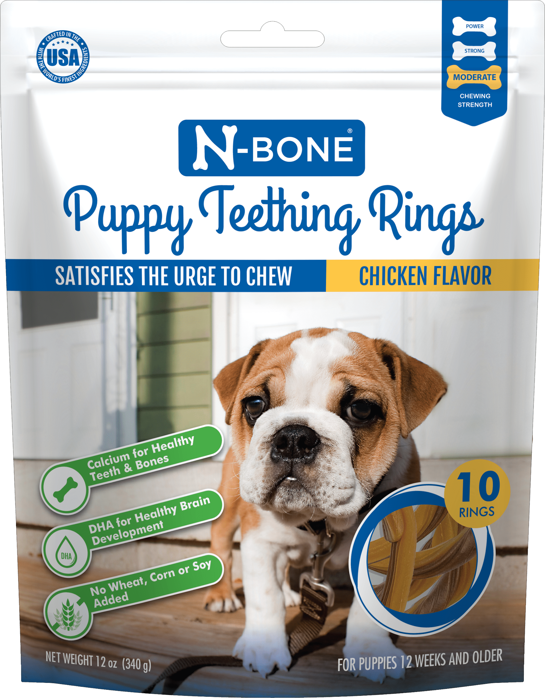Puppy teething bone hot sale