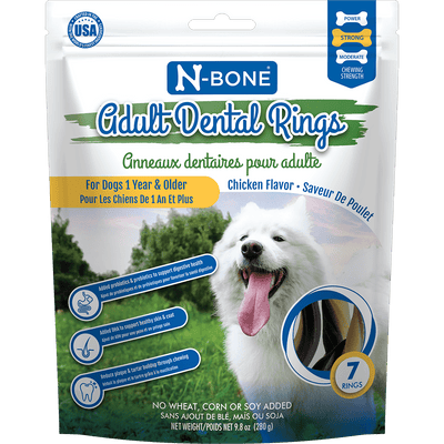 N-Bone® Adult Dental Rings Chicken Flavor