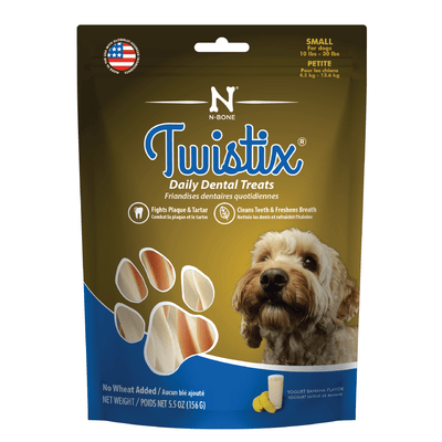 N-Bone® Twistix® Dental Treats Yogurt Banana Flavor