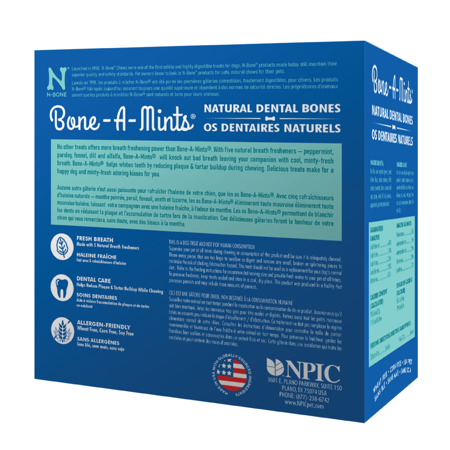 N-Bone® Bone-A-Mints® Medium Natural Dental Bones