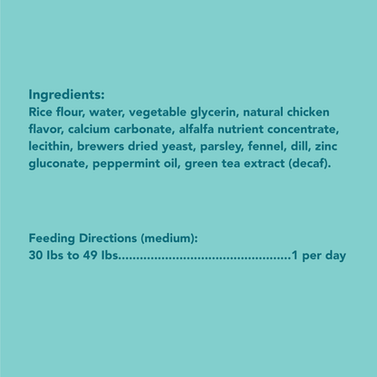 N-Bone® Bone-A-Mints® Medium Natural Dental Bones