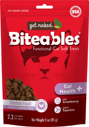 Get Naked® Biteables® Cat Health+ Functional Soft Treats