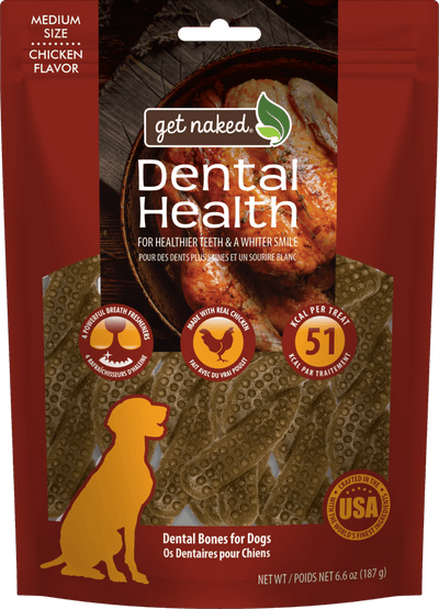 Get Naked® Dental Health Bone Chicken Flavor