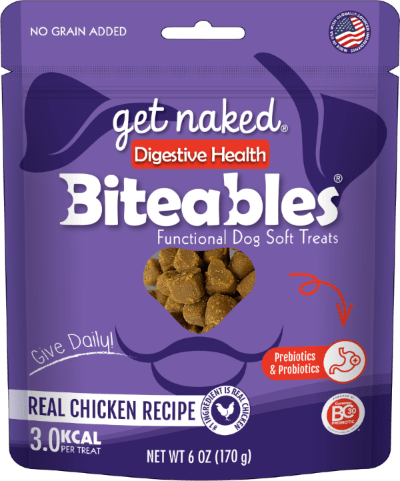 Get Naked® Biteables® Digestive Health Functional Dog Soft Treats