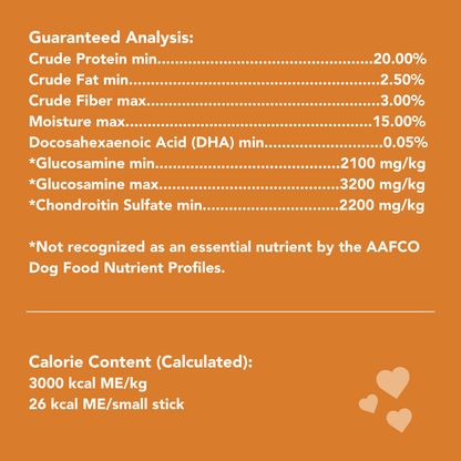 Get Naked® Joint Health Dog Dental Chew Sticks