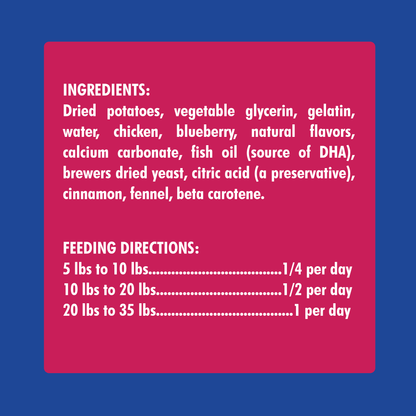 N-Bone® Puppy Teething Rings Grain-Free Blueberry & BBQ Flavor