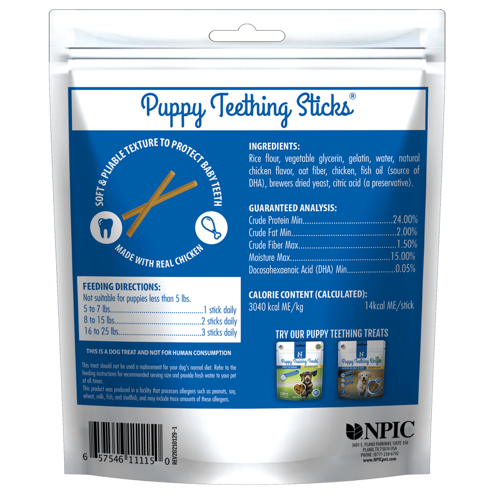 N-Bone® Puppy Teething Sticks Chicken Flavor